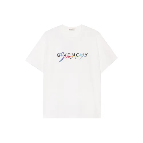 Givenchy Paris Embroidered Logo T shirt