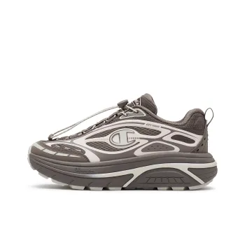 Champion Low Top Running Shoes Women's Coffee Bean Gray/Light Rose Red