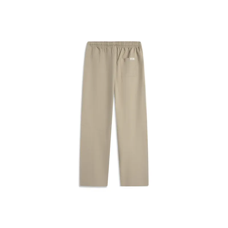 LiNing x GUGONG LIANMINGKUAN Chinese Culture Series Casual Pants Women's Coffee Foam Umber-1