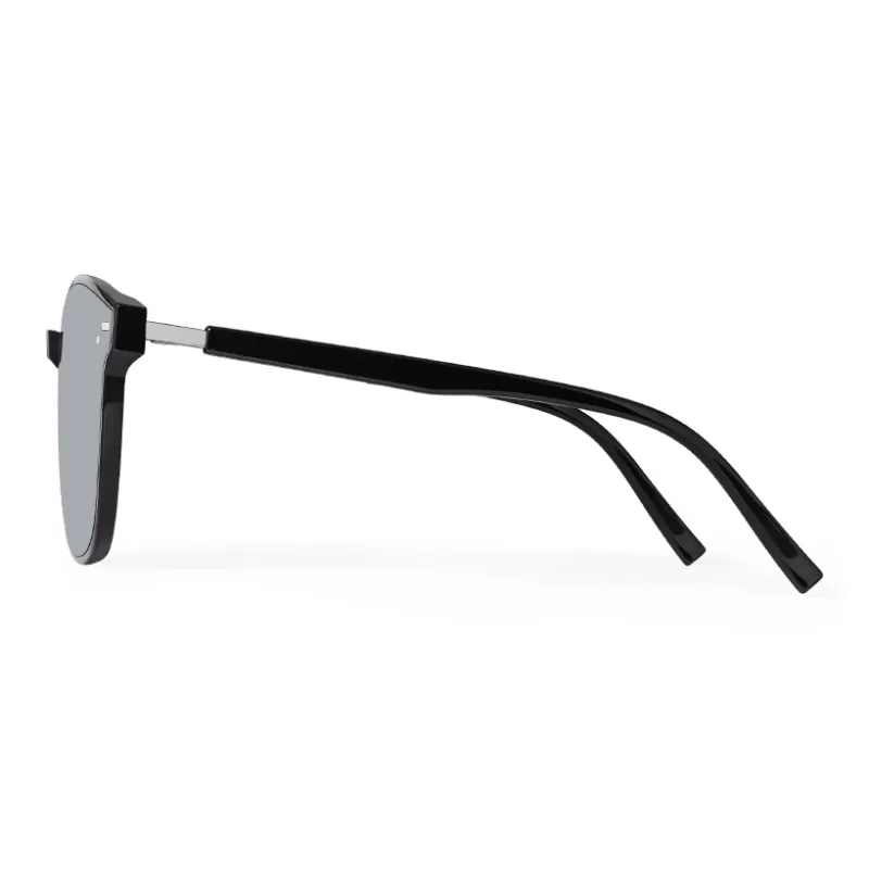 VEGOOS TR/Memory Plastic Square Sunglasses Unisex-7