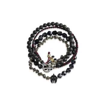 Cuud Blue Sandstone Bracelets Men's