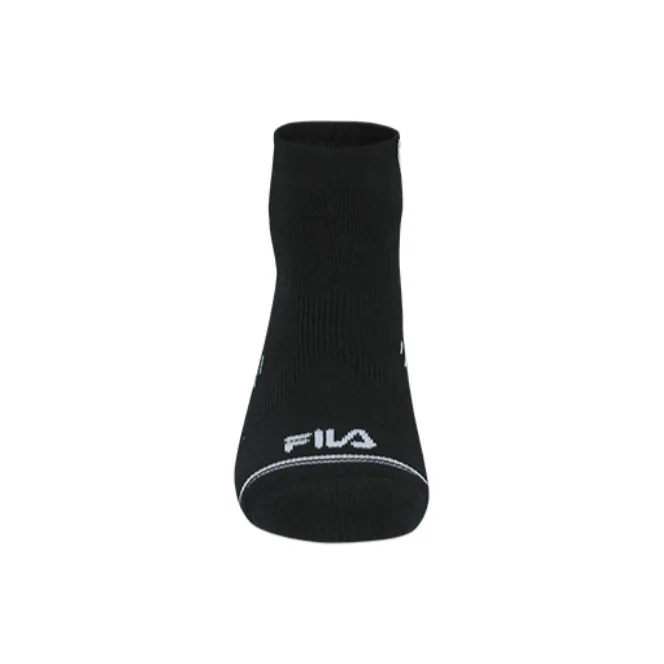FILA Fitness Series Ankle Socks Men's 1 Pack Jet Black-2