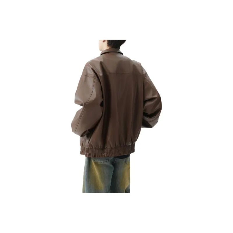 VESIBO Leather Jackets Unisex-5