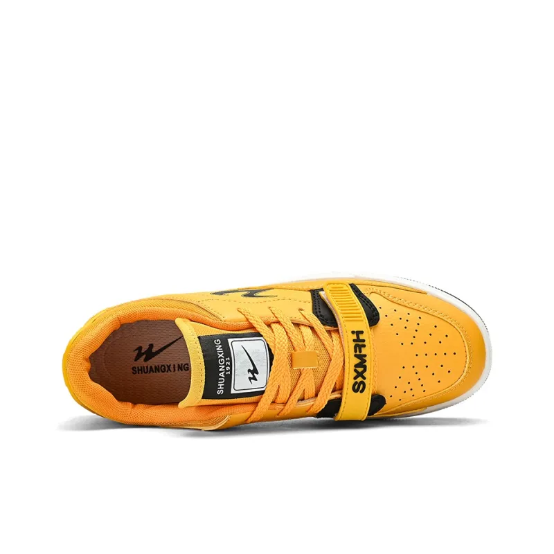 Binary Lightweight Wear Resistant And Slip Resistant Low Top Skateboard Shoes Men's-4