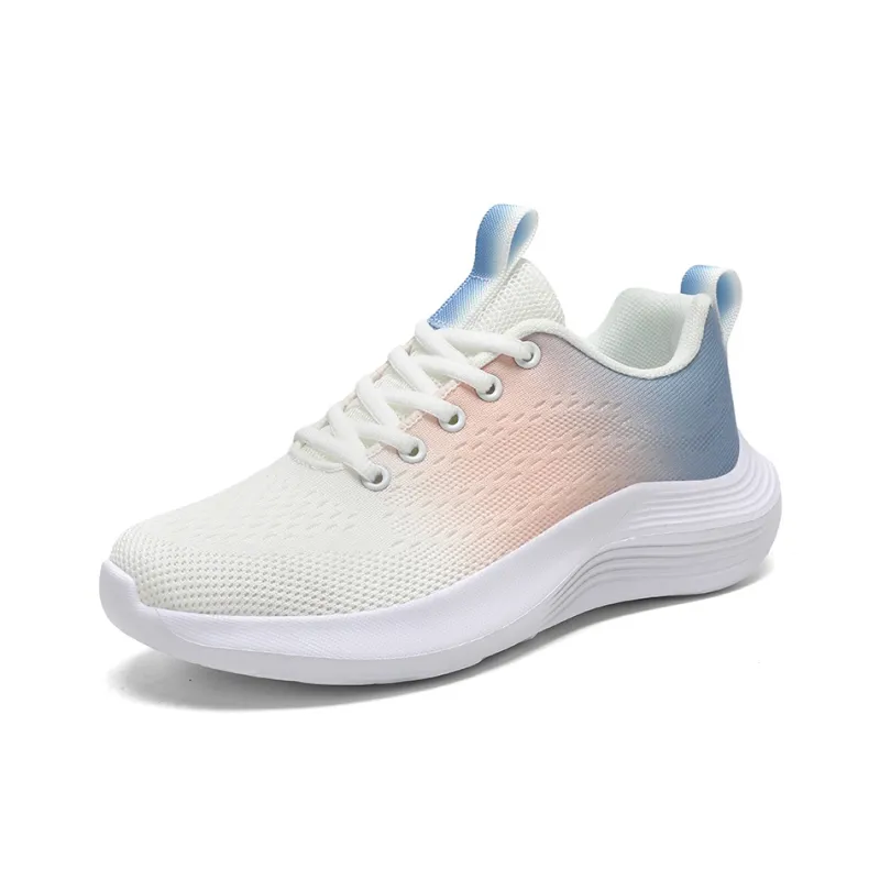 OUGLEMEN Cushioning, Slip Resistant, Abrasion Resistant, Impact Resistant Low Top Casual Shoes Women's Box Included-2