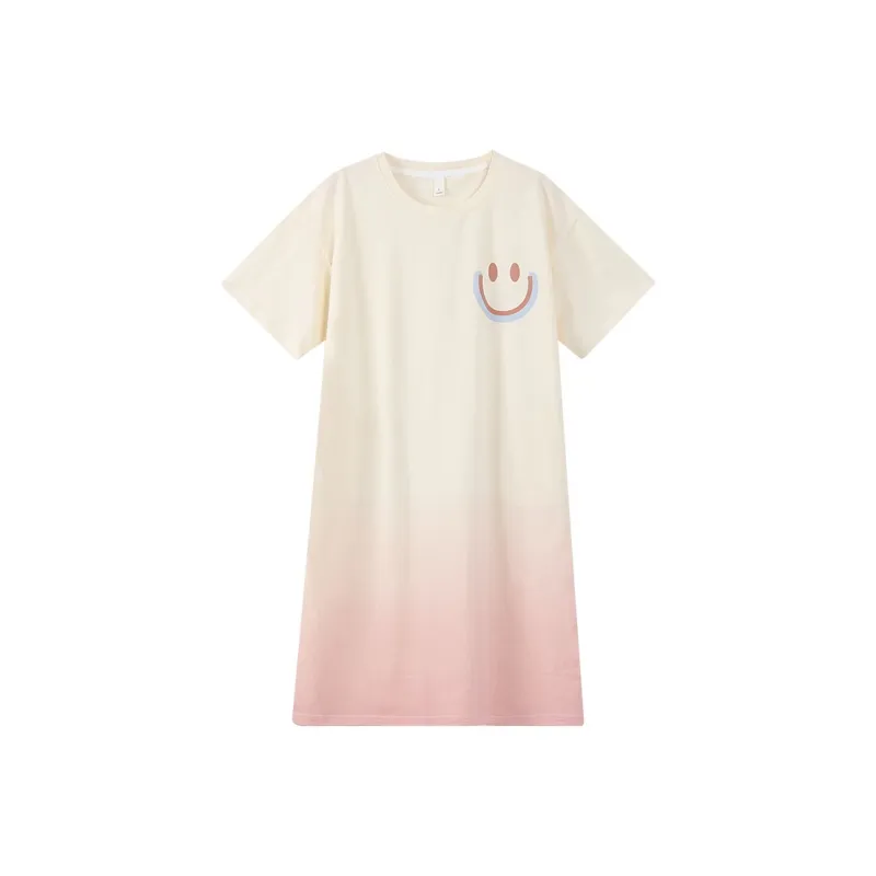 Huggy Kissy Nightgown Women's Light Pink-0