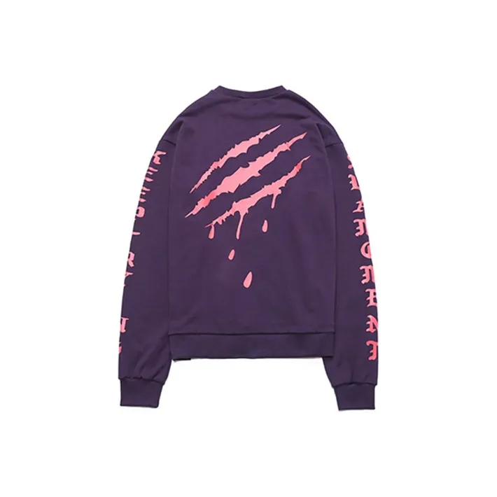 Suamoment Sweatshirt Unisex Purple-0