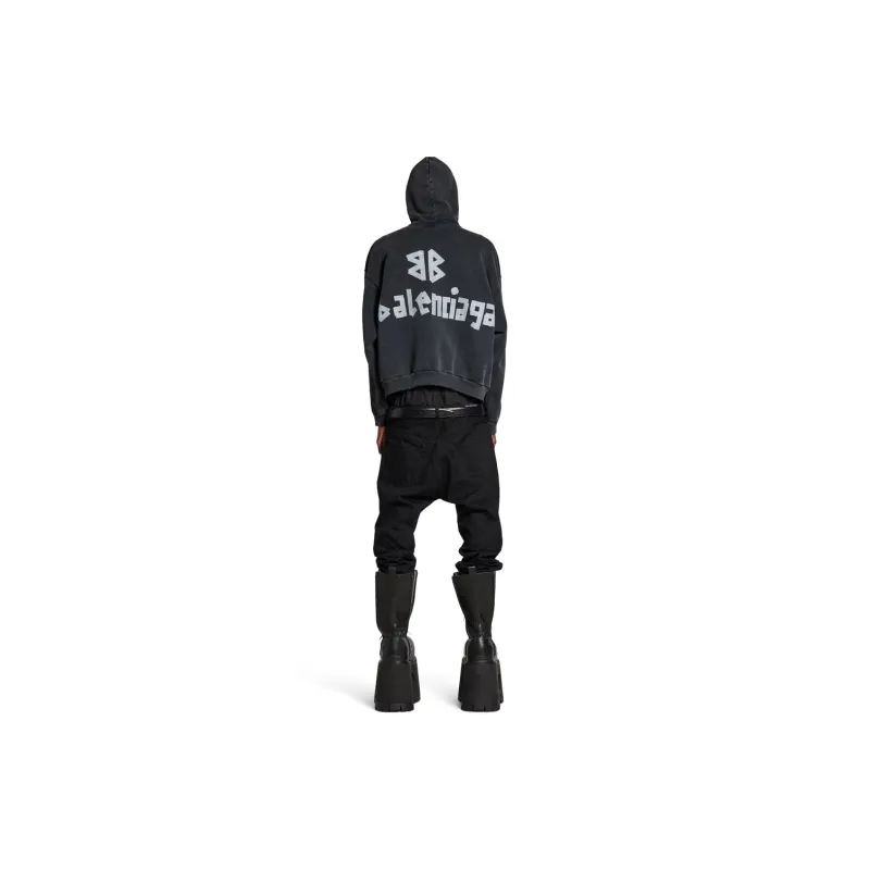 Balenciaga Ripped Pocket Hoodie-3