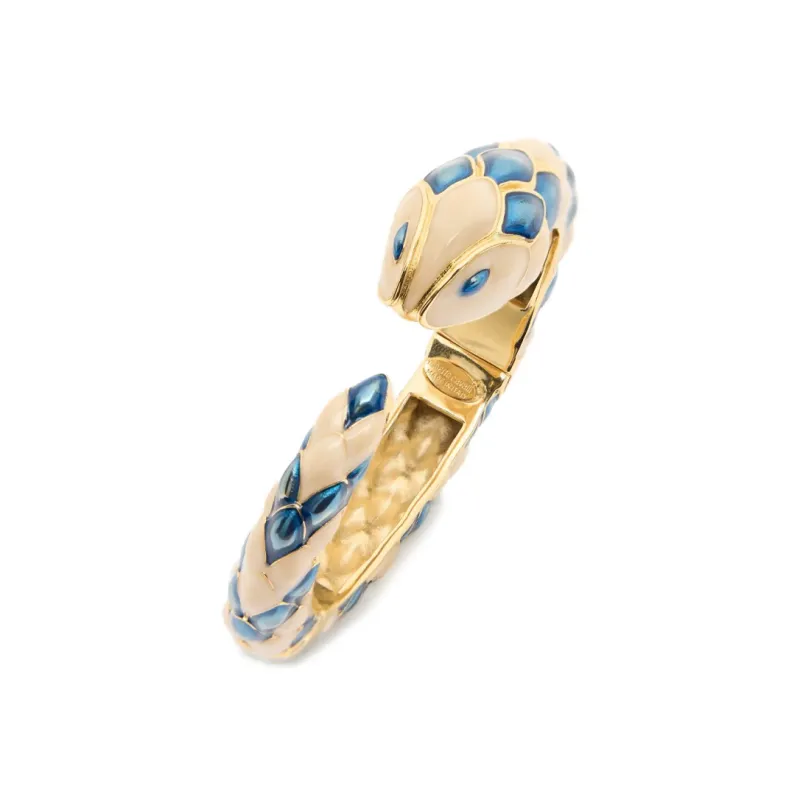 Roberto Cavalli Snake Cuff Bracelet-1
