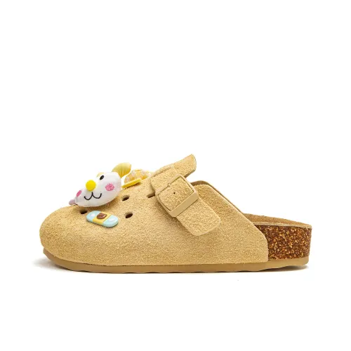 OICIRCLE Slip Resistant Wrap toe Slippers Women's Usahana Ice Cream
