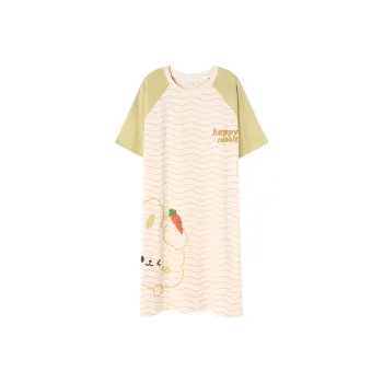 MADALLO Nightgown Women's Yellow Green