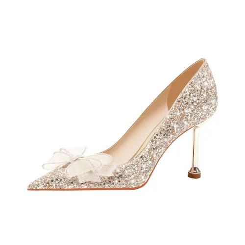 WEISHIBANGWEI Slim Heel High Heels Women's