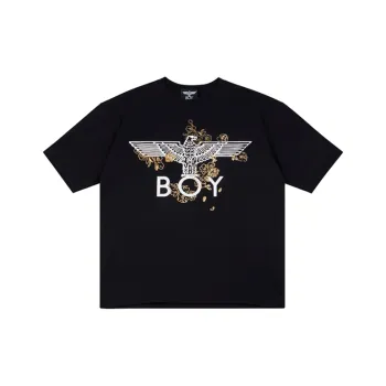 Boy London Straight T Shirt Unisex Black