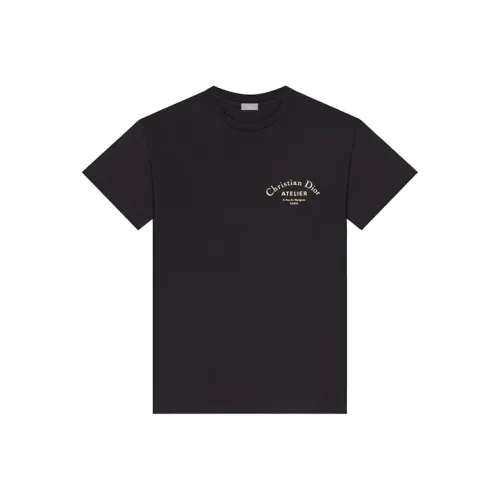 DIOR Quarterly New Products T Shirts Unisex Black