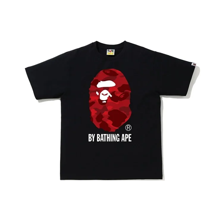 A BATHING APE Reflector Color Camo By Bathing Tee-1