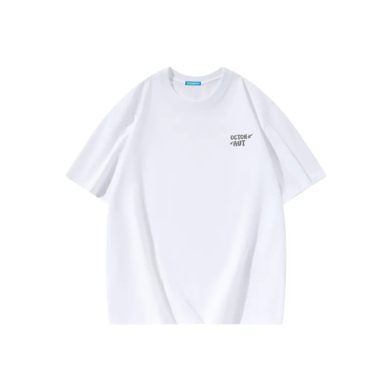 Small Columns Under The Sea T-Shirt Unisex White-1