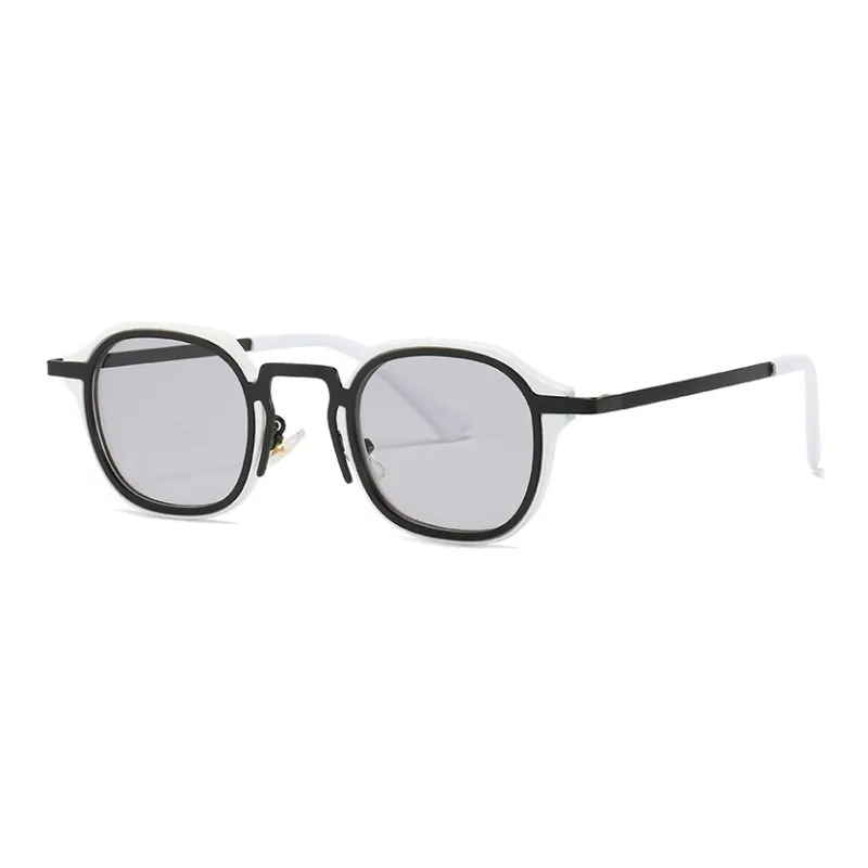 NOME Plastic Metal Square Sunglasses Unisex-3