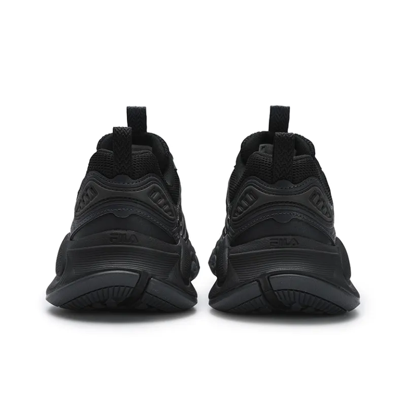 FILA TRUFFLE Coverage Support Abrasion Resistant Breathable Slip Resistant Low Top Running Shoes Men's Black Gray-2