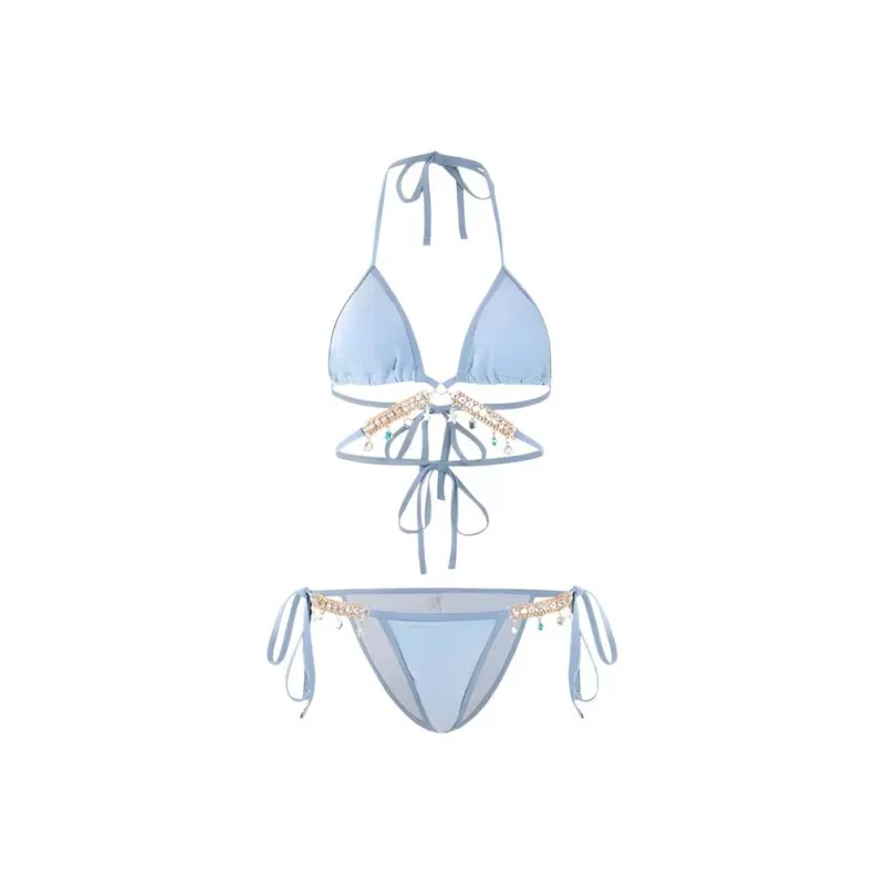 ROBINHOOD Underwear Set Women's Blue-0