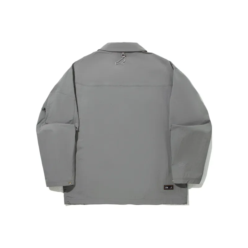 LiNing x Staple Jackets Coats Men's Asphalt Gray-1