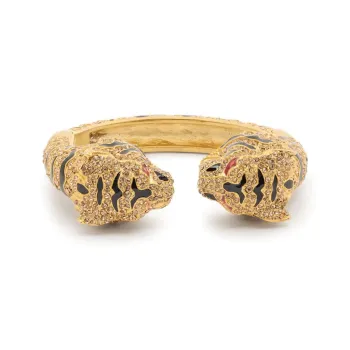 Roberto Cavalli Tiger motif Bracelet