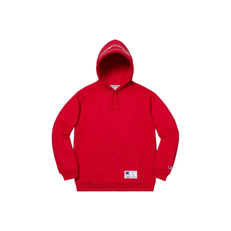 Supreme Champion Outline Hooded Sweatshirt-0