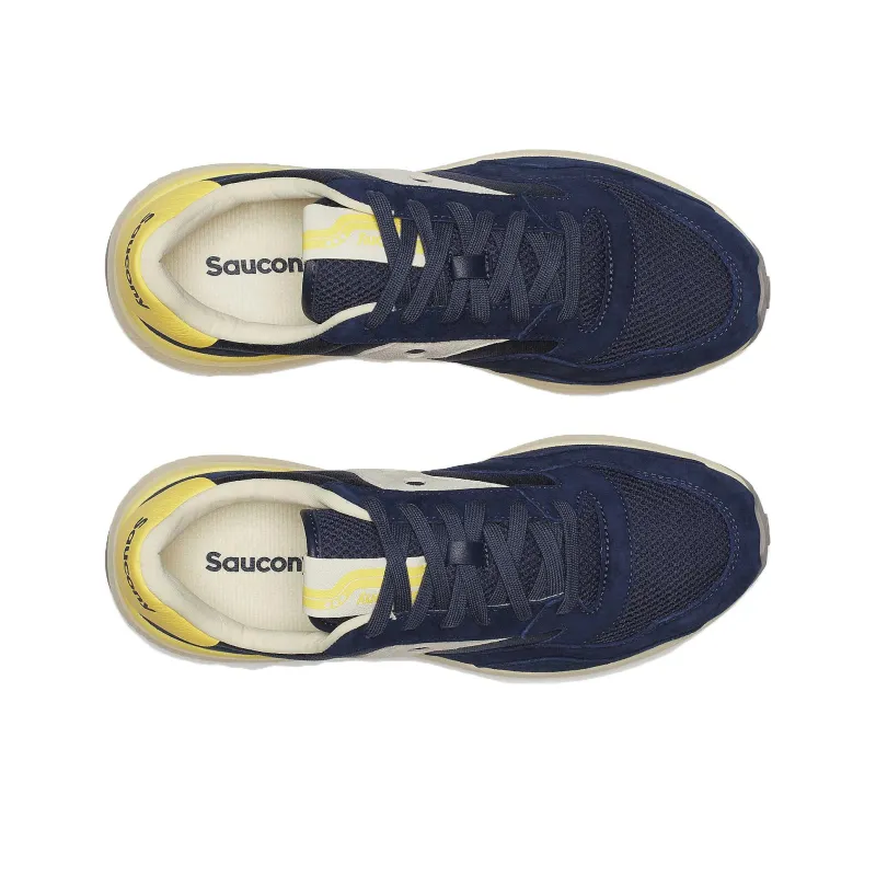 Saucony Jazz Nxt Premium Navy Yellow-4