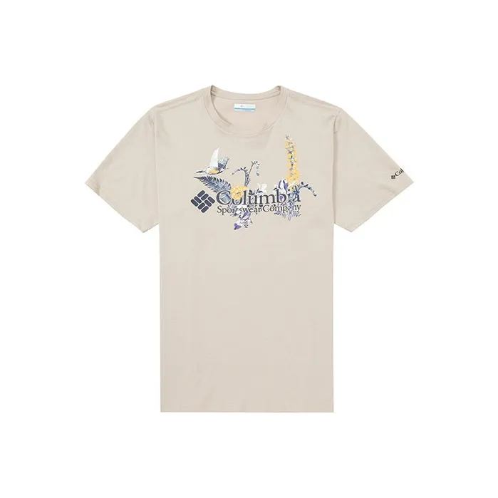 Columbia T Shirts Men Earth Yellow-0