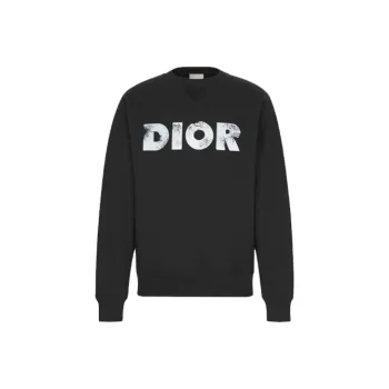 DIOR Arsham Logo Crewneck T Shirt
