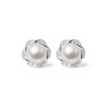 Shang Qianyi Pearl Stud Earrings Women's