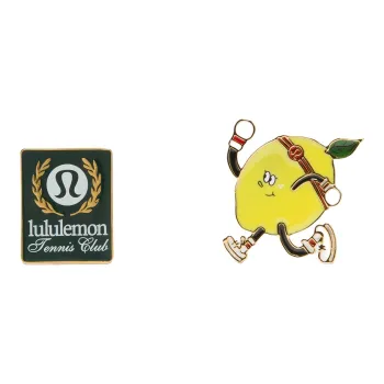 Lululemon Brass, Epoxy Resin Accessories Unisex Yellow
