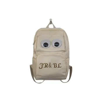 URBAN FOREST Nylon Backpack Unisex White/Black/Red/Blue