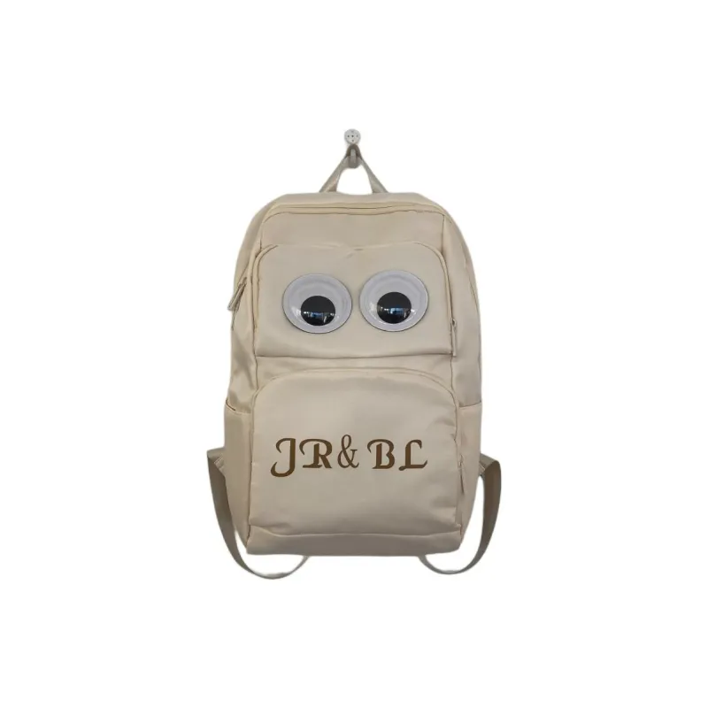 URBAN FOREST Nylon Backpack Unisex White/Black/Red/Blue-0