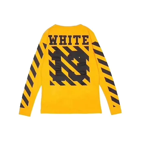 OFF WHITE T Shirt Unisex Yellow