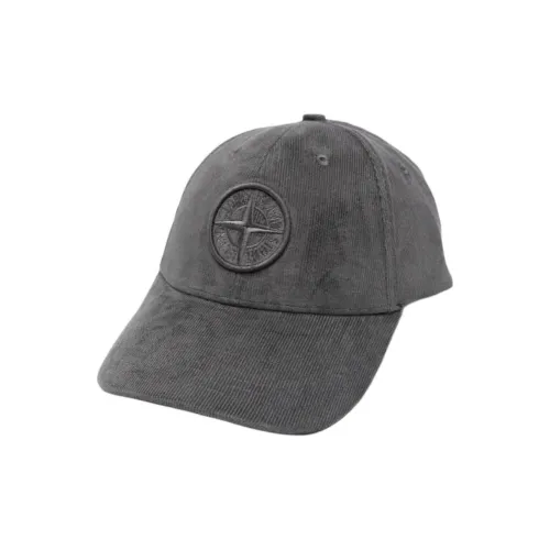 STONE ISLAND Cotton Micro corduroy Baseball Cap