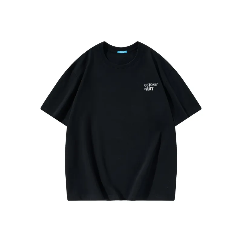 Small Columns Under The Sea T-Shirt Unisex White-5