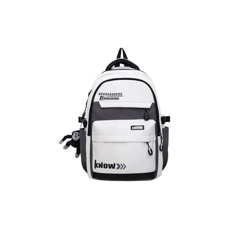 Alcohol Dragon Nylon Backpack Regular Unisex Multicolor-0