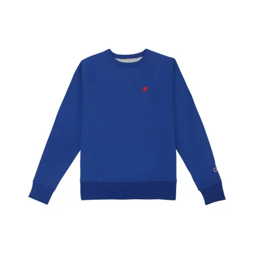 Champion Sweatshirt US Version Unisex Royal Blue