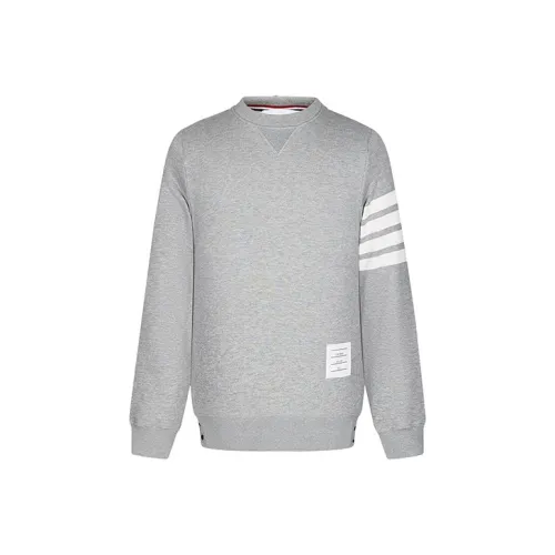 THOM BROWNE Engineered 4 Bar Crewneck Sweatshirt