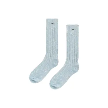 GANNI Knee High Socks Women's 1 Pack Light Blue