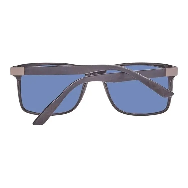 HELLY HANSEN Plastic Square Sunglasses Unisex Black-2