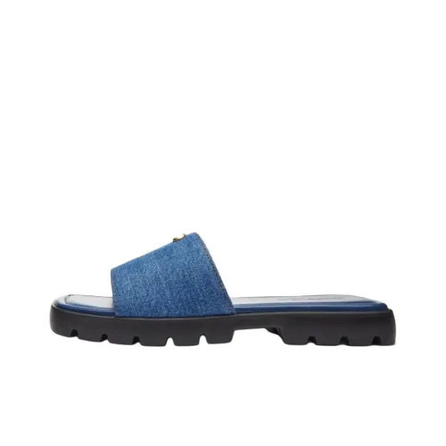 COACH Slide Slippers Women's Blue