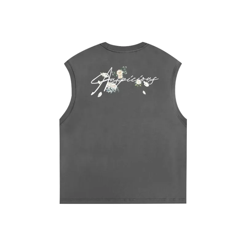MJ STYLE Sleeveless Vests Unisex-16