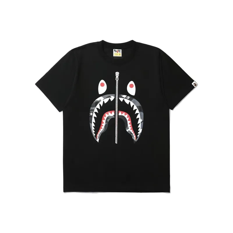 A BATHING APE Logo-printed T-shirt-0