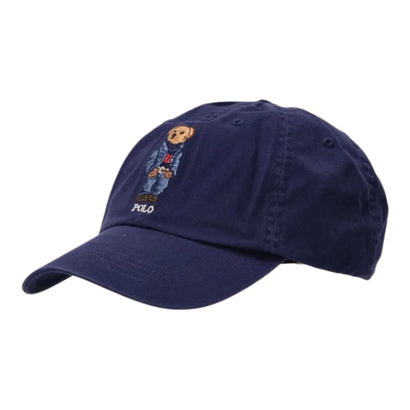Polo Ralph Lauren Bear Embroidered Round Crown Baseball Cap-3