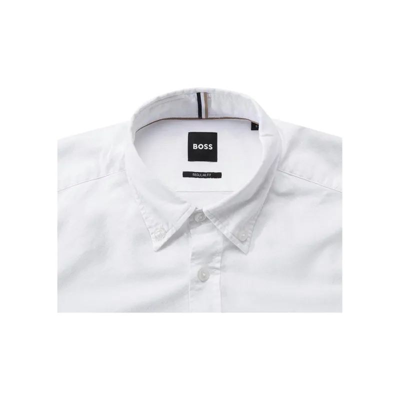 HUGO BOSS Shirts Men White-5