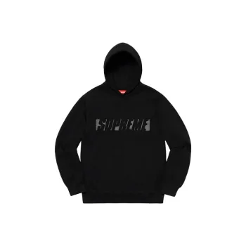 Supreme Reflective Cutout Hooded Sweatshirt