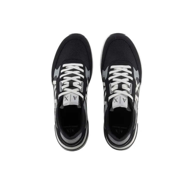 ARMANI EXCHANGEAE Low Top Casual Shoes Men's Marine Blue-3
