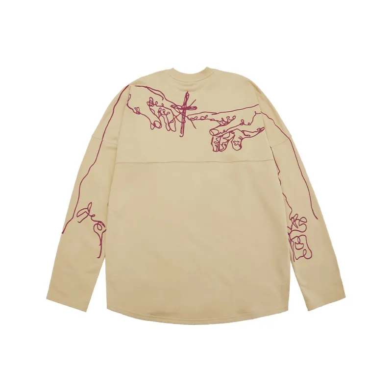 GRKC Crew Neck Loose Fit Sweatshirt Unisex-4