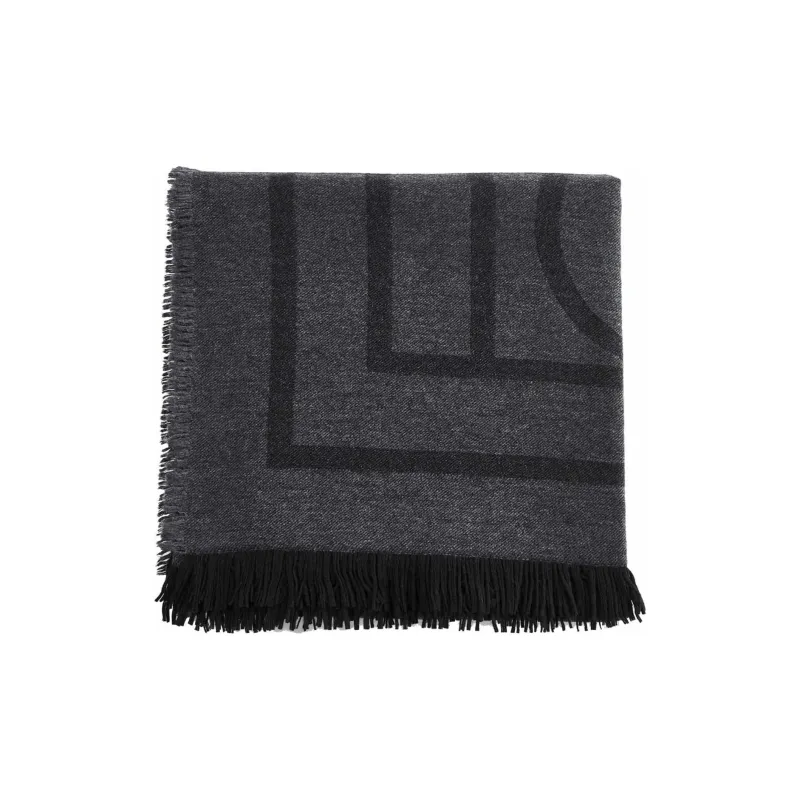 TOTEME Knit Scarves Women's Gray-3